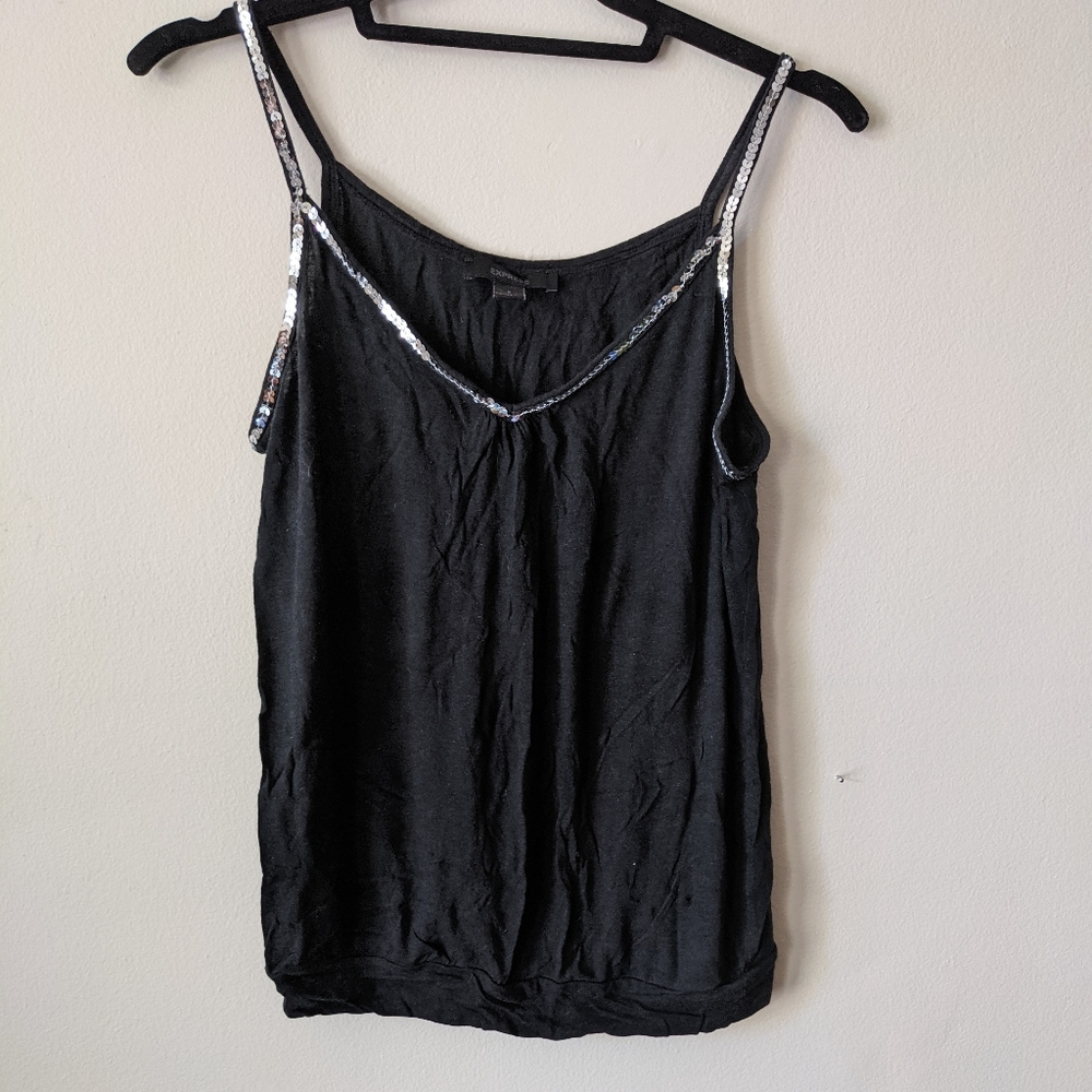Express sequin trim cami